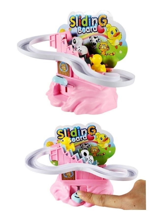 Climbing Stairs Rotating Slide Track