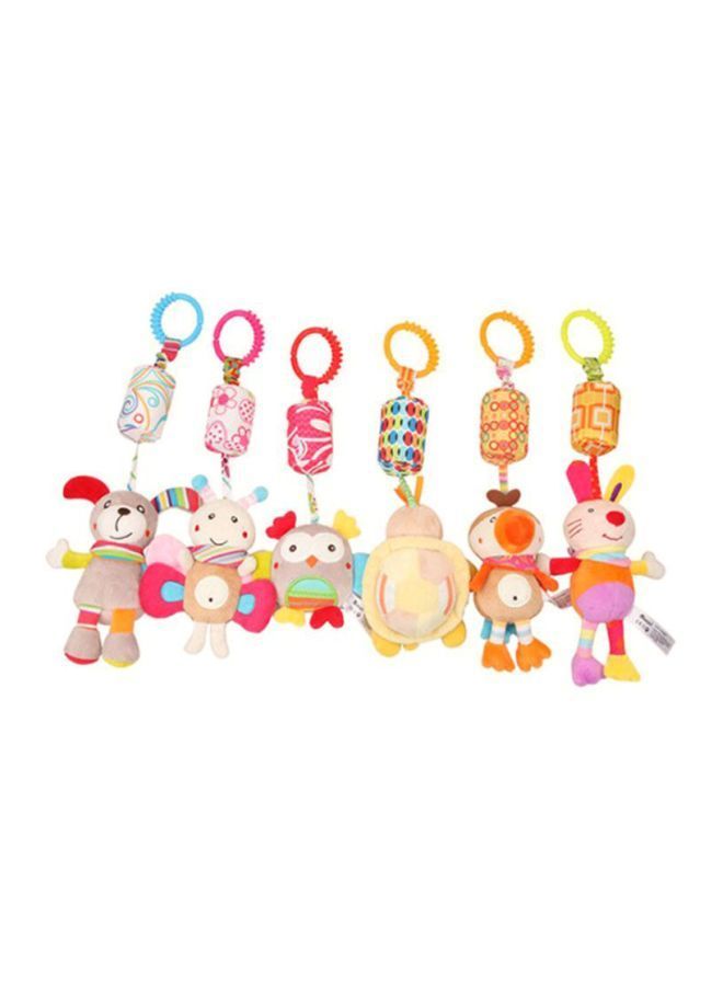 6-Piece Stroller Rattle Crib Toy