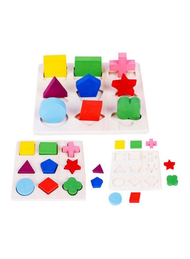 3-Piece Geometry Block Early Learning Toy 4B08RD8P