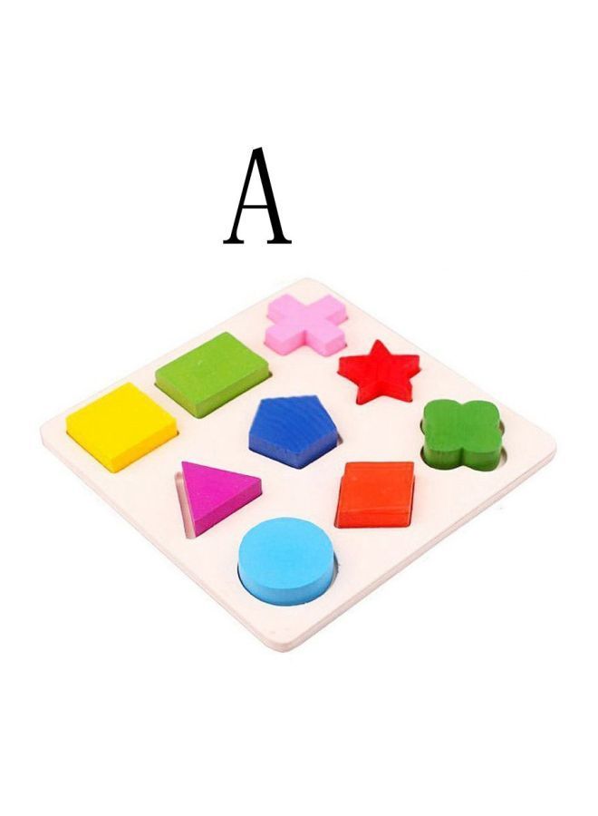 3-Piece Geometry Block Early Learning Toy 4B08RD8P