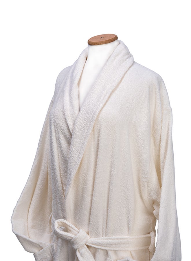 Bath Robe White Large