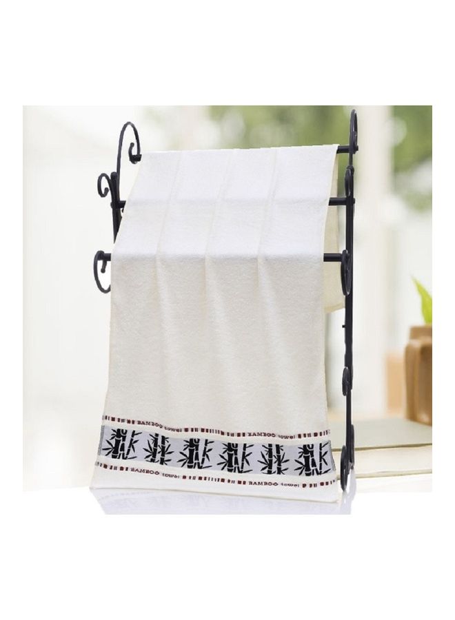 Large Pure Cotton Bath Towel White 20X20X10cm