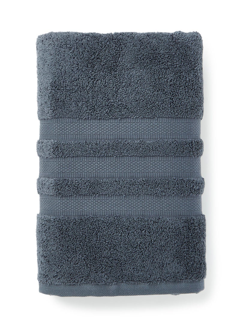 Zero Twist Quick Dry Bath Towel Grey 70x140cm