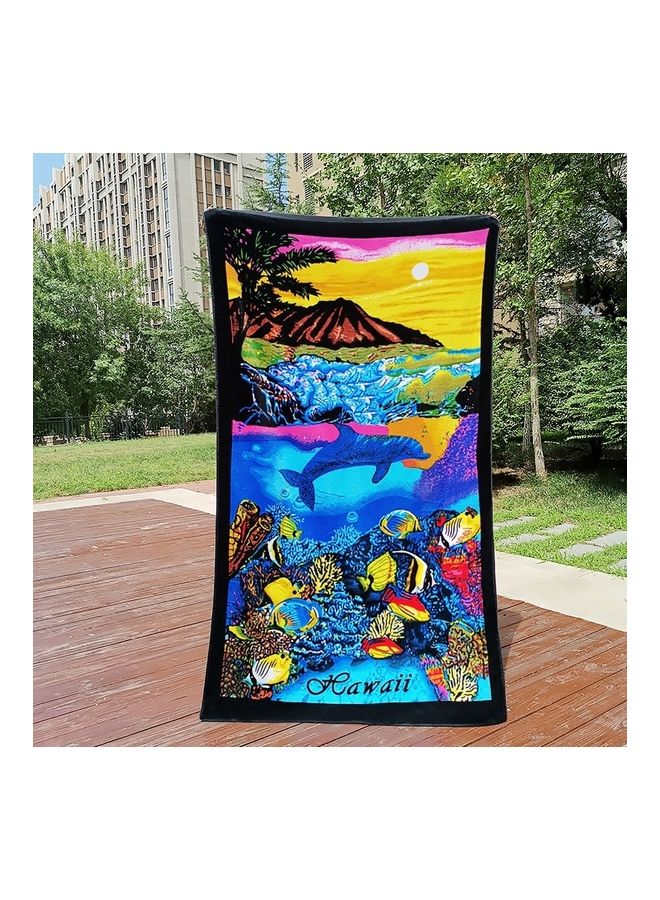 Large Pure Cotton Bath Towel Multicolour 180X105cm