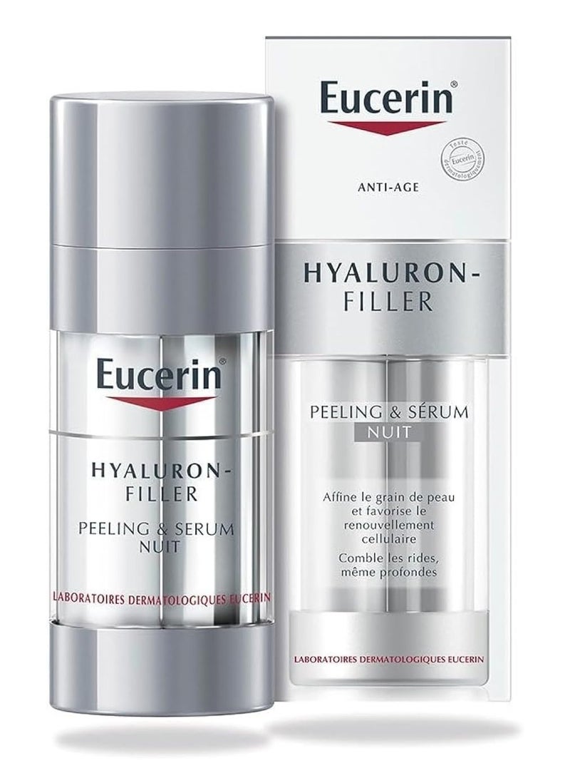 Eucerin hyaluron-filler peeling and night serum 30ml