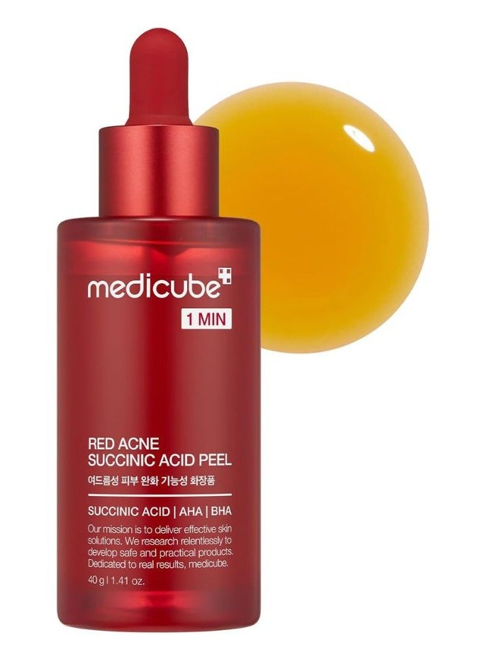 Red Acne Succinic Acid Peel 40g