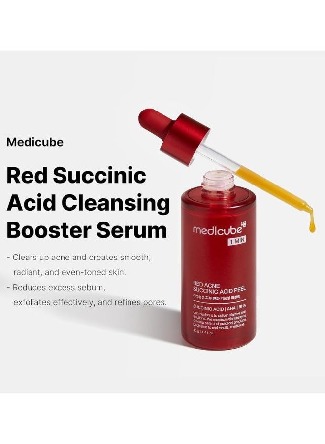 Red Acne Succinic Acid Peel 40g