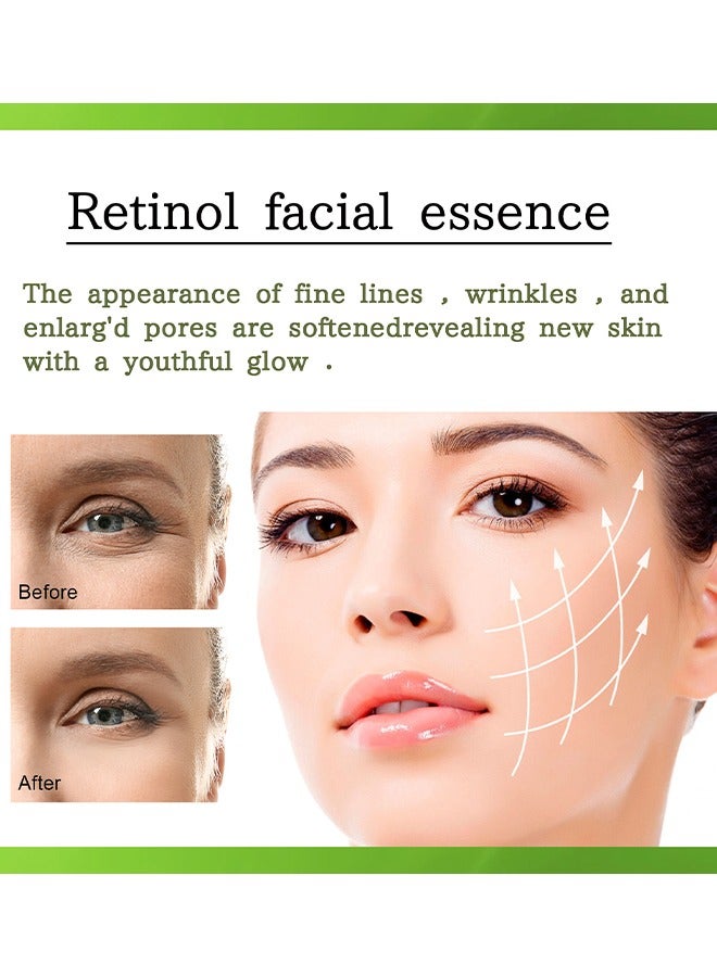 Retinol Facial Essence - Retinol 2.5% Professional Serum For Soft Glowing wrinkle Free Skin 10 ML