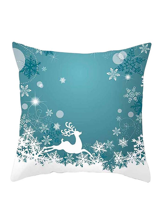 Style Square Throw Pillow Case Blue 18x8x18centimeter