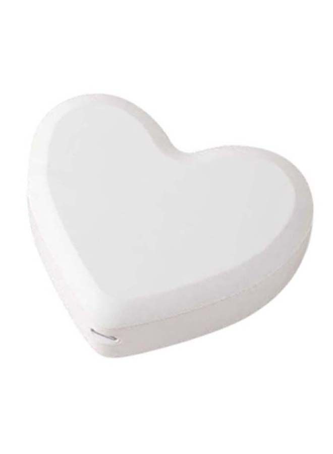 Heart Shape Mini Facial Steamer White