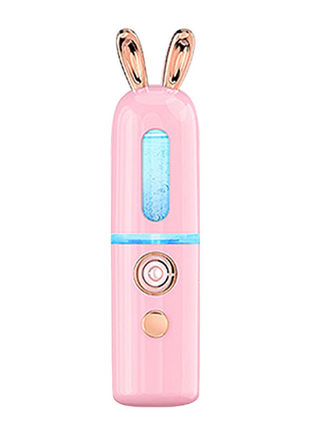 USB Rechargeable Nano Handy Facial Cool Mist Steamer Pink/Blue/Gold