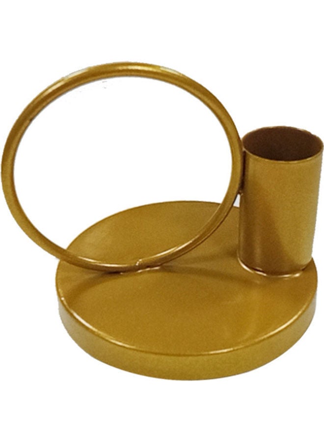 Candlestick Gold 10cm