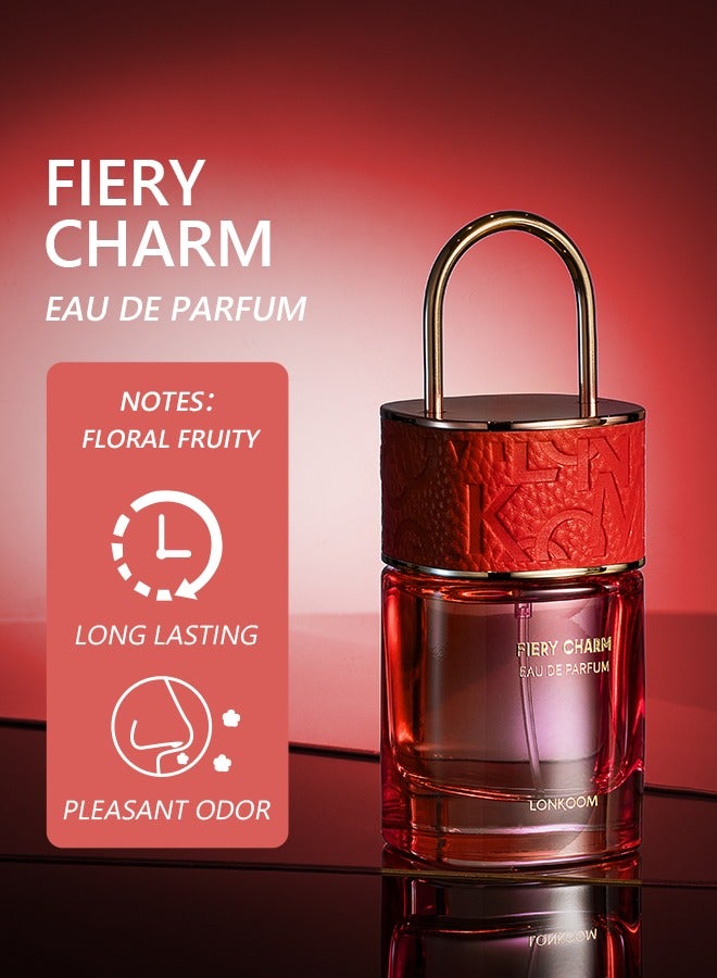 LONKOOM FIERY CHARM EDT For Women 50ML