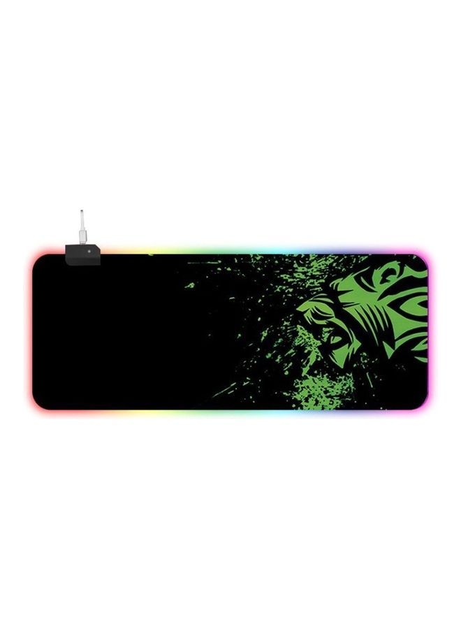 Gaming RGB Keyboard Mouse Pad 80 x 30centimeter Tiger -wired