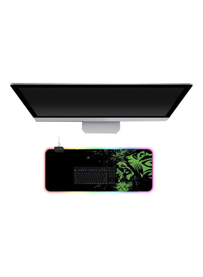 Gaming RGB Keyboard Mouse Pad 80 x 30centimeter Tiger -wired