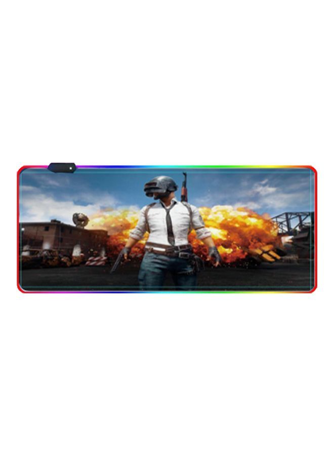 RGB PUBG Printed Gaming Mousepad