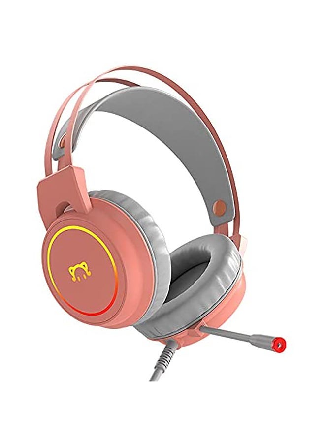 STH200 Cute Cat 7.1 Channel Stereo Game Listening Position USB Interface Wire Control Switch Headset