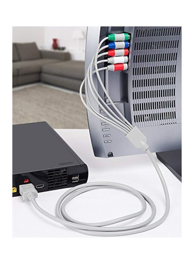 HD AV To HDTV/EDTV Cable For Nintendo Wii And U