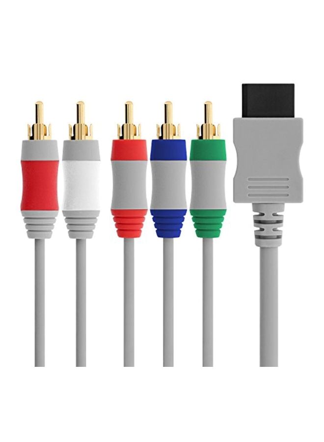 HD AV To HDTV/EDTV Cable For Nintendo Wii And U