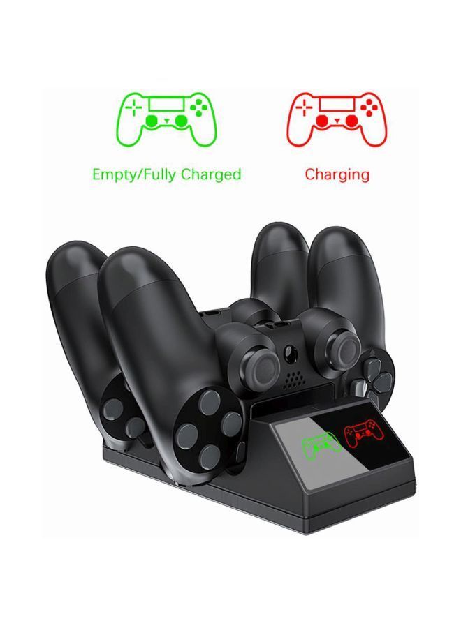 Dual Wired Charging Dock Station For PlayStation 4 Controllers