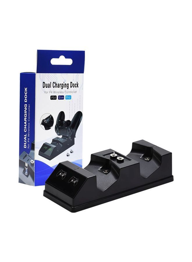 Dual Wired Charging Dock Station For PlayStation 4 Controllers