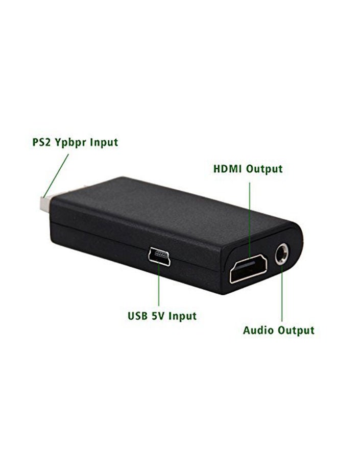 PS2 To HDMI Wired Video Converter Audio Adapter