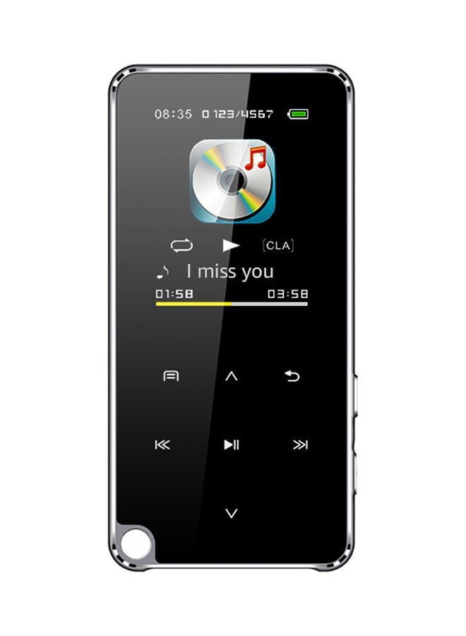 BT MP3 Music Video Player Lossless HiFi Sound 1.8-inch OLED Screen V9238-8G_P Black