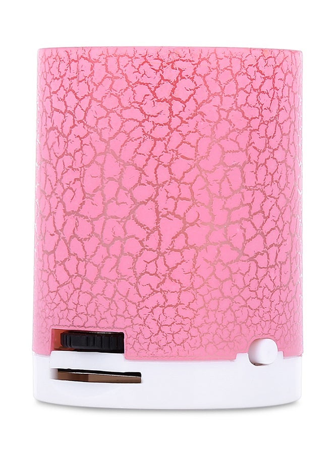 Crack Pattern Portable MP3 Player With Flash LED Light HQ-NO8536502 Pink