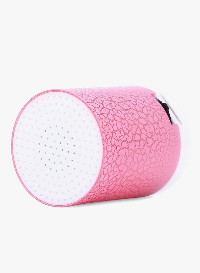 Crack Pattern Portable MP3 Player With Flash LED Light HQ-NO8536502 Pink