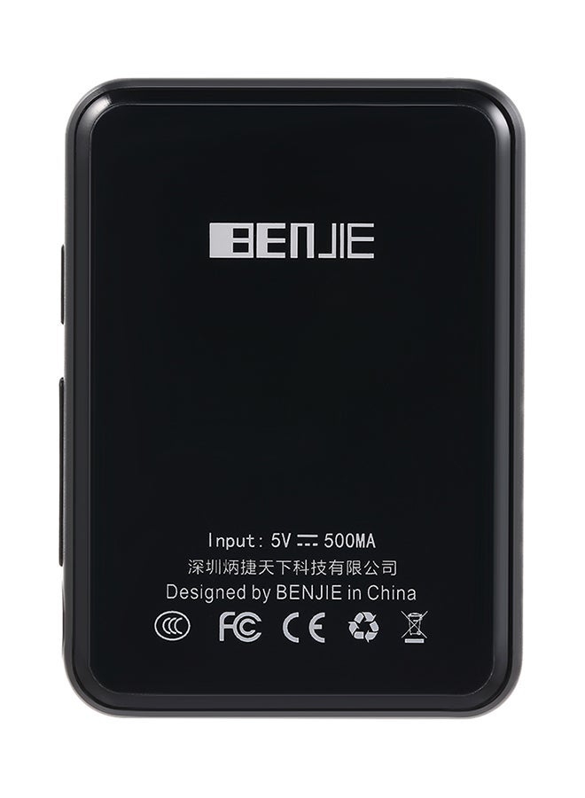 Bluetooth MP3 Full Touch Screen Music Player V6556 Black
