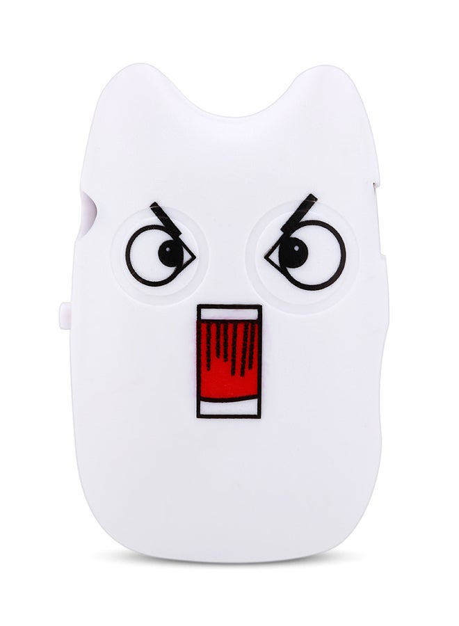 Cartoon Pattern MP3 Player A1 White