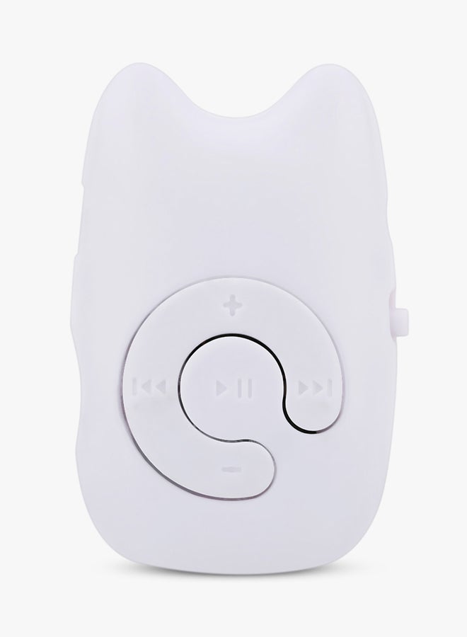 Cartoon Pattern MP3 Player A1 White