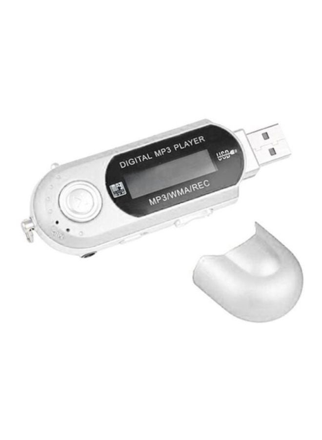 USB 2.0 Flash Drive Digital MP3 Player With FM Radio XYQ60107121SL_U00491 Silver