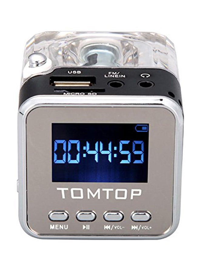 Portable Mini MP3/4 Music Player V460B Beige/Black/Silver