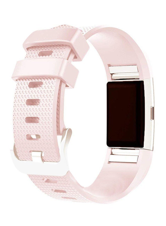 Replacement Wrist Band For Fitbit Charge 2 Pink