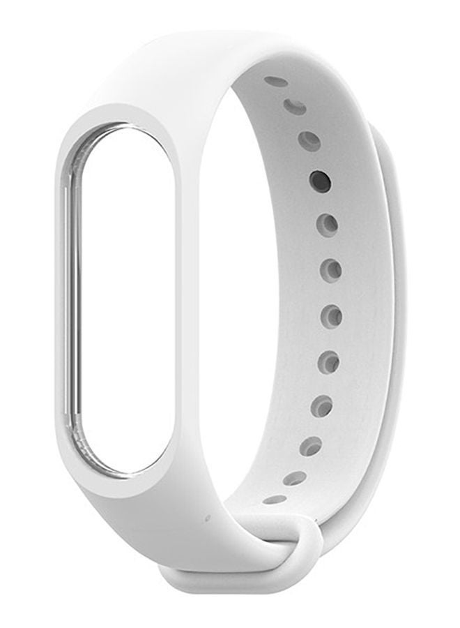 Replacement Sport Wristband Strap For Xiaomi Mi Band 3 White