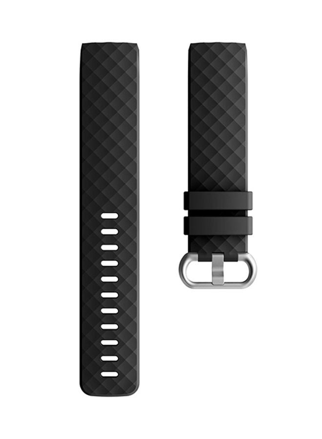 Replacement Strap Band For Fitbit Charge 3 Black