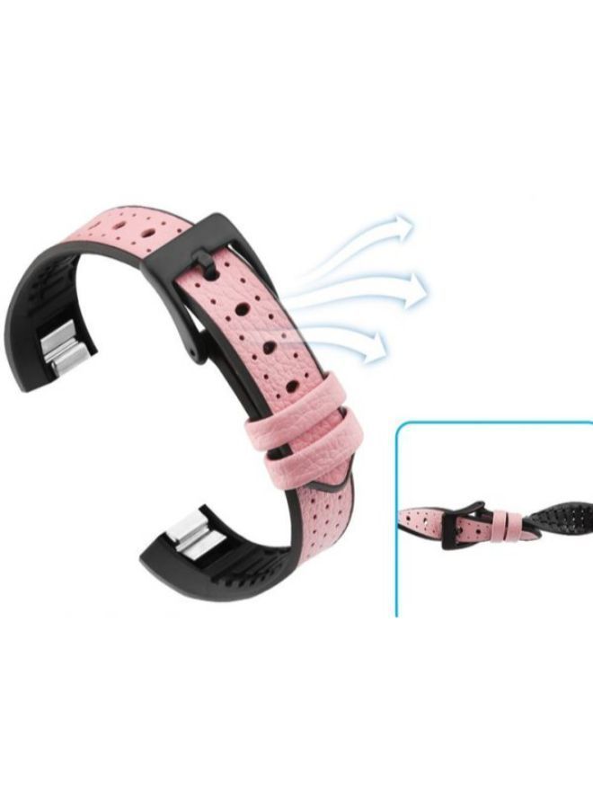 Silicone Replacement Sport Strap Band For Fitbit Alta HR Pink