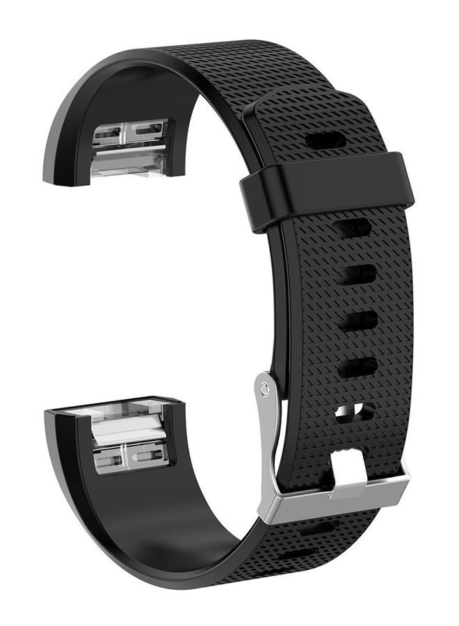 Replacement Wrist Strap For Fitbit Charge 2 Black