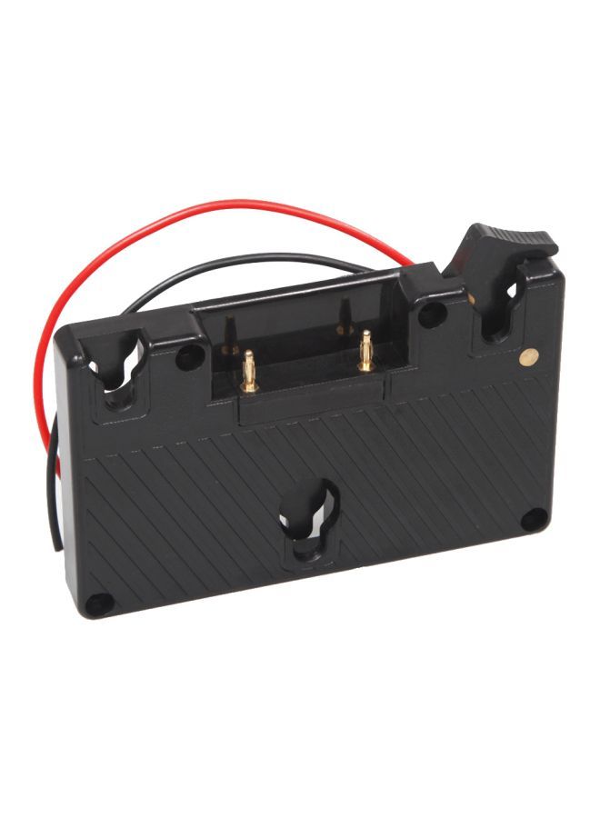 Battery Plate Adapter For Panasonic Camcorder Power B-Tap Anton Bauer Black/Gold/Red