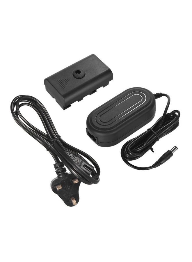 Dummy Battery DC 8V 3A Switching Power Supply Adapter Black