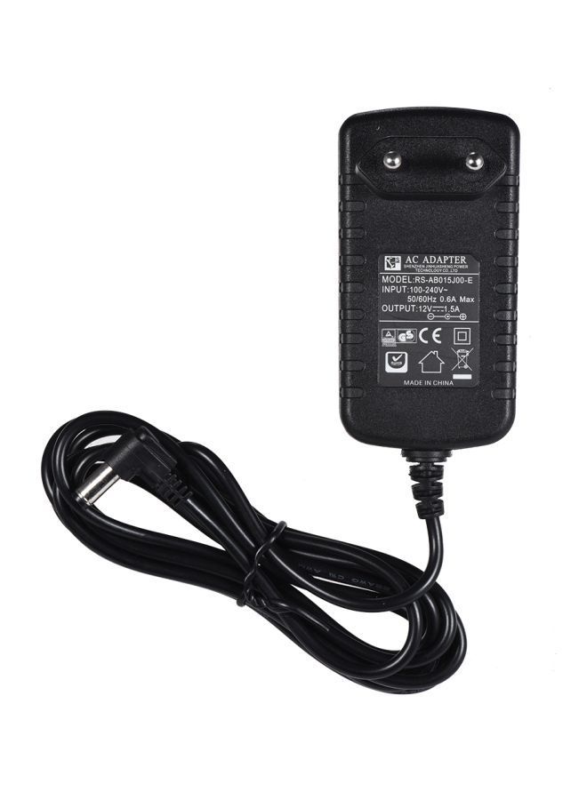 AC Power Adapter Black