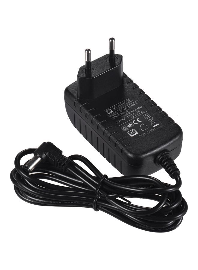 AC Power Adapter Black