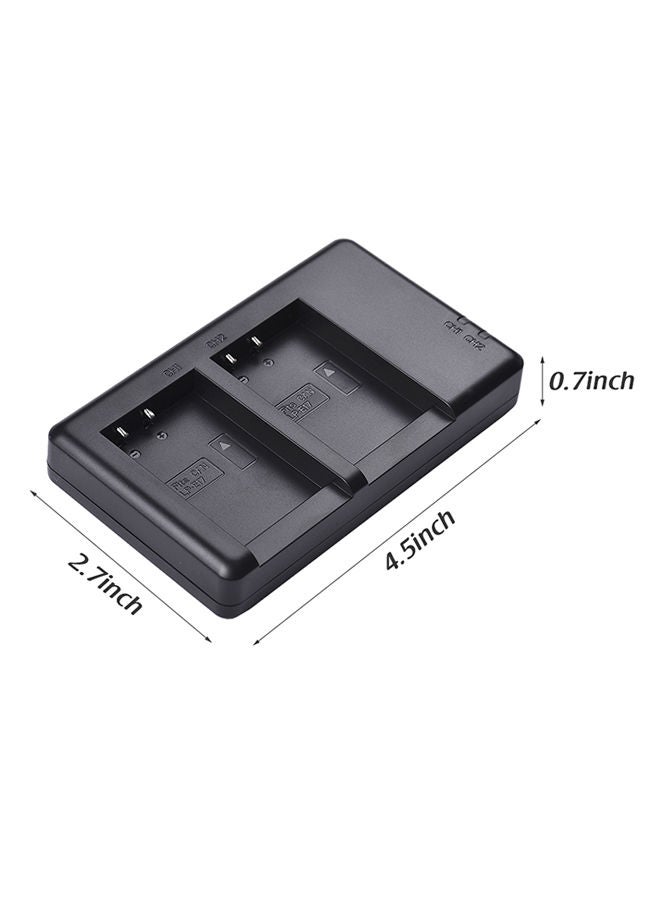 Dual USB Lp-E17 Camera Battery Charger For Canon 750D 760D/Rebel T6I T6S Eos M3/M5/M6/800D/77D