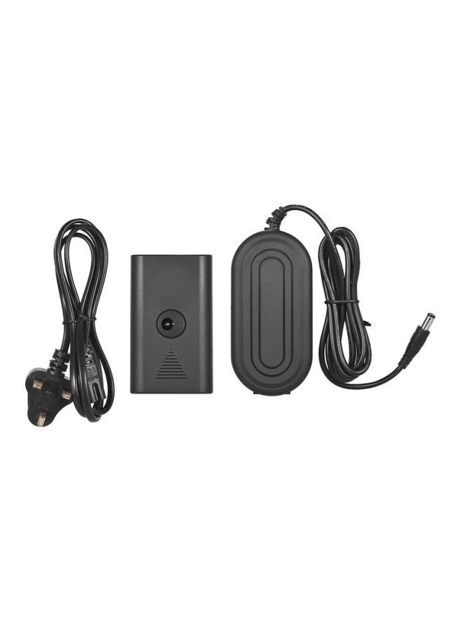 Dummy Battery DC 8V 3A Switching Power Supply Adapter Black