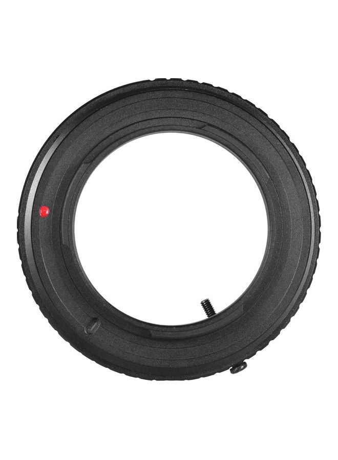 FD-EOS M Lens Mount Adapter Ring Black
