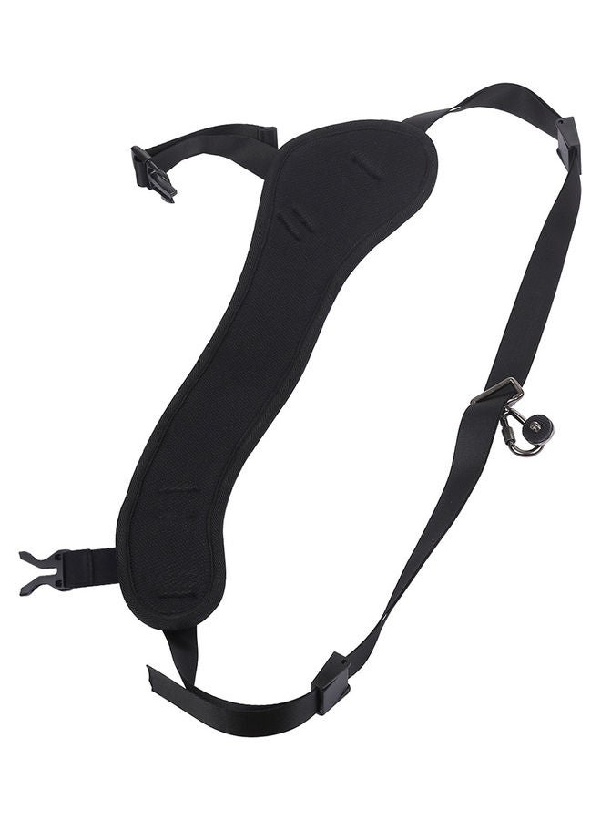 Soft Padded Shoulder Strap Black