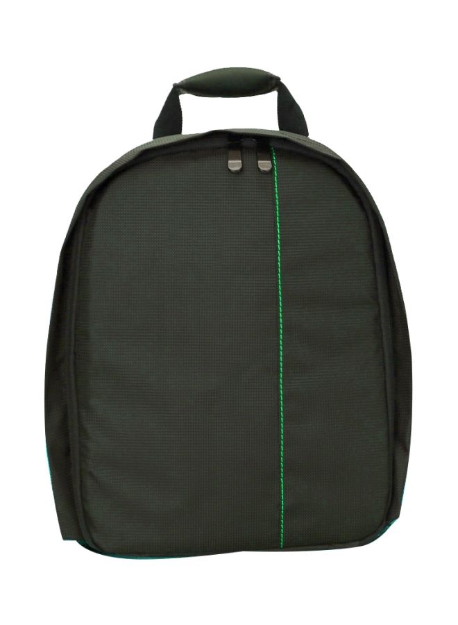 Waterproof DSLR Camera Backpack Green/Black