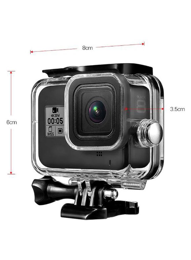 Protection Waterproof Housing Case For Gopro Hero 8 Black/Clear