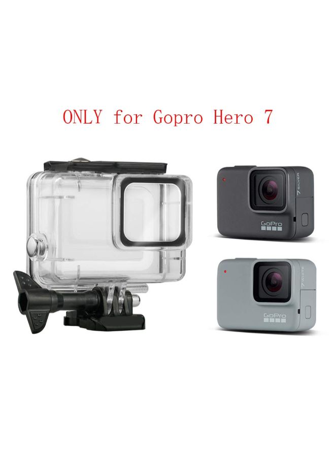 Waterproof Housing Case Cover For GoPro Hero 7 Transparent